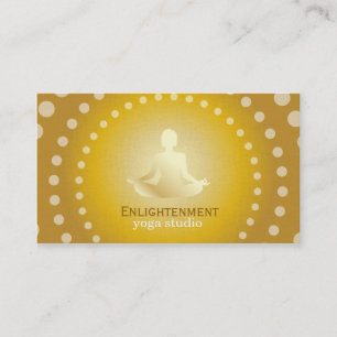 Full Lotus (gold) Business Card