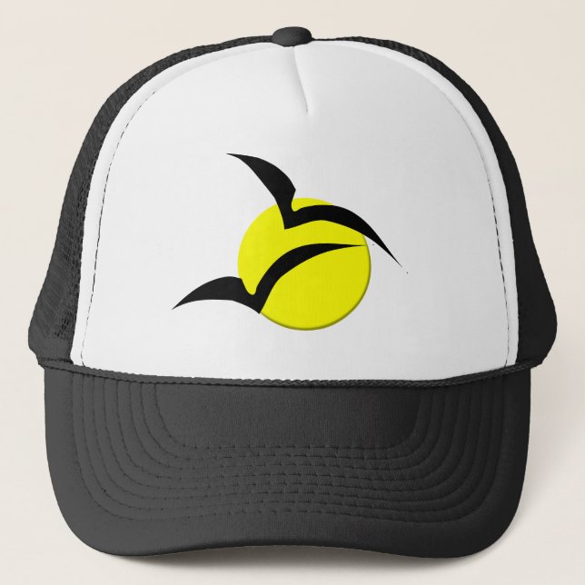 Full Moon and Bats Hat (Front)