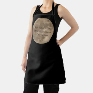Full Moon Aprons Apron Personalised Moon Aprons