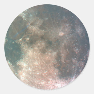"FULL MOON" Astronomy Stickers