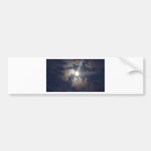 Full Moon Bumper Sticker
