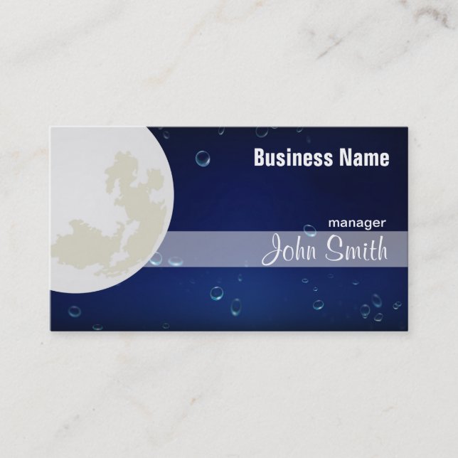 Full Moon business card (Front)