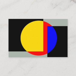 Full moon business card