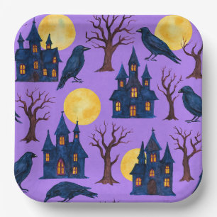 Full Moon, by Natasha Us Paper Plate