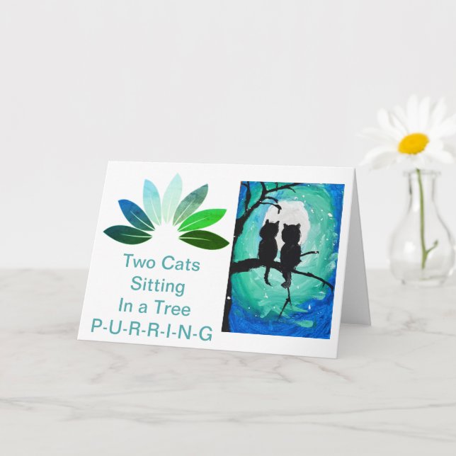 Full Moon Card (Small Plant)