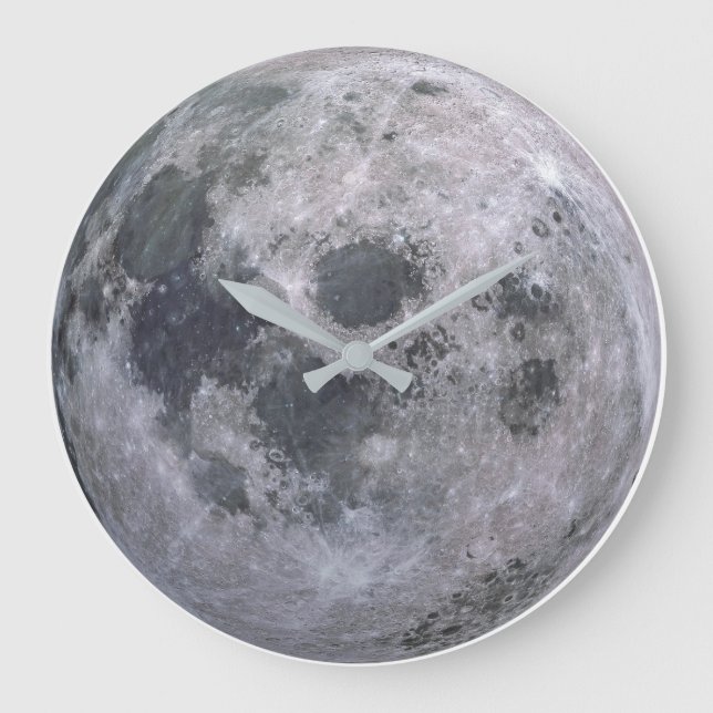 FULL MOON Custom Clock - Large 10.75" (Front)