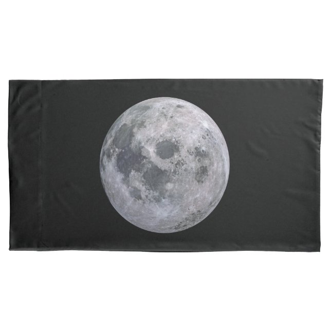 FULL MOON Custom King Size Pillowcase (Front)