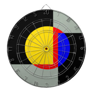 Full moon dartboard