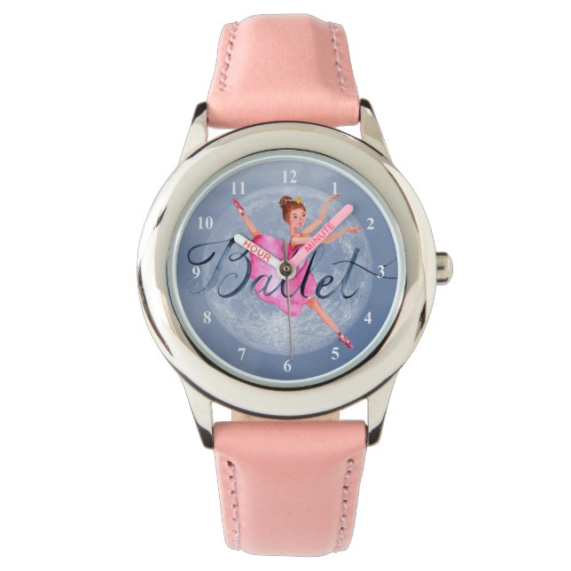 Full Moon Fantasy Pretty Ballerina Ballet Watch (Front)