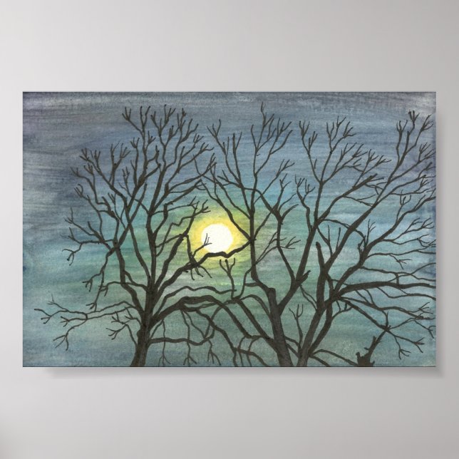 Full Moon Fine Art Print (Front)