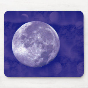 Full Moon Galaxy Mouse Mat