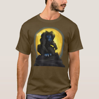 Full Moon  Halloween Werewolf 880  T-Shirt