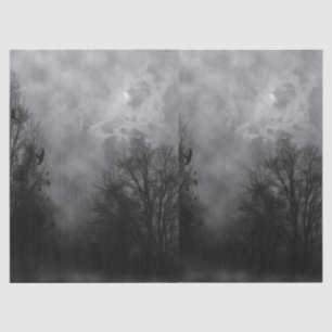 Full Moon Haunted Halloween Tissue Paper