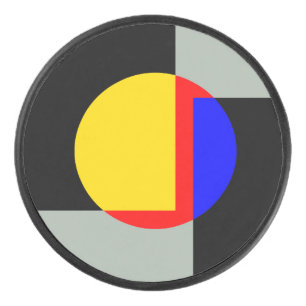 Full moon hockey puck