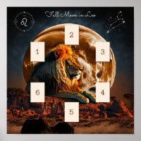 Full Moon in Leo Tarot Spread