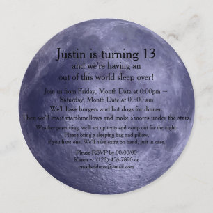 Full Moon Invitation