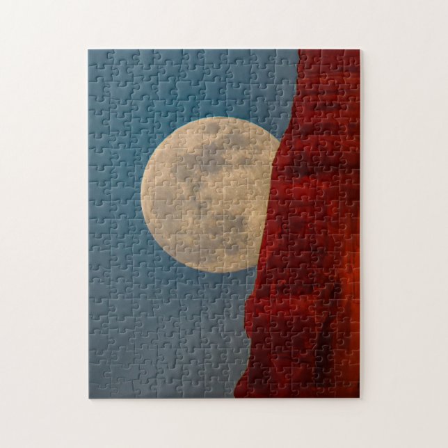 full moon jigsaw puzzle (Vertical)