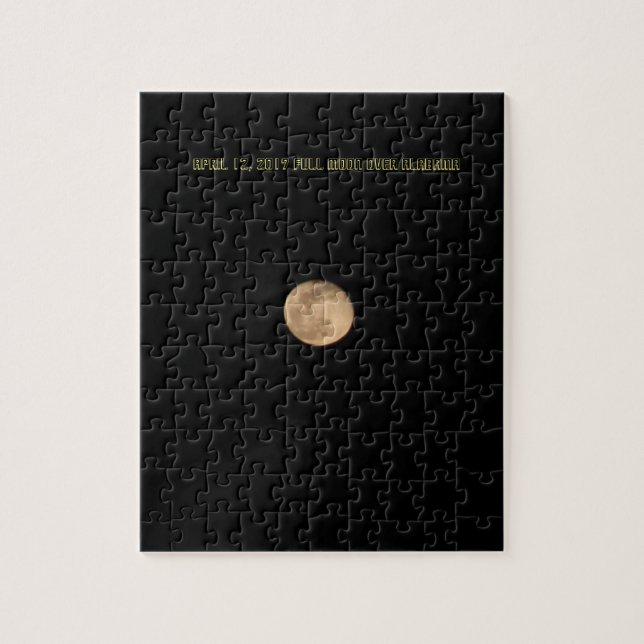 Full Moon Jigsaw Puzzle (Vertical)