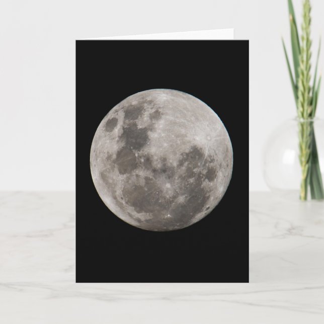 Full Moon | Johannesburg South Africa Card (Front)