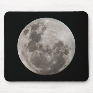 Full Moon   Johannesburg South Africa Mouse Mat