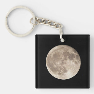 Full Moon Key Ring