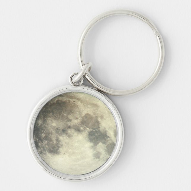 Full Moon Key Ring (Front)