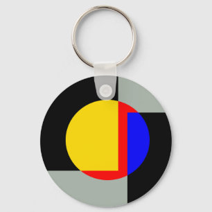 Full moon key ring