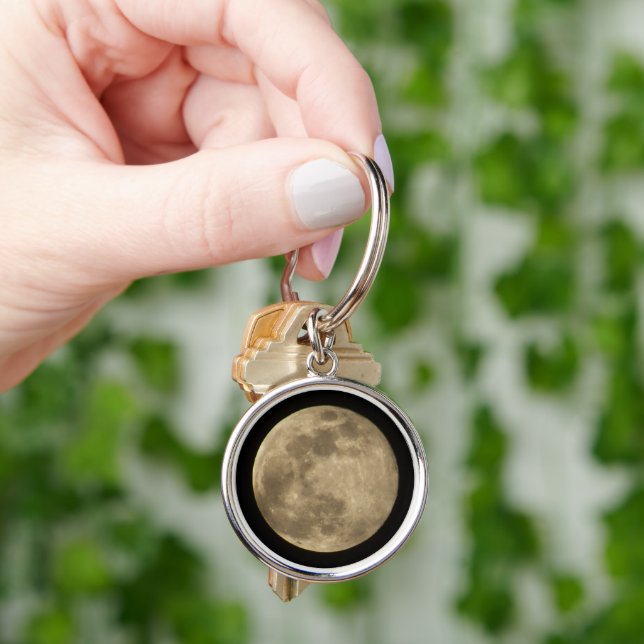 Full Moon  Key Ring (Hand)