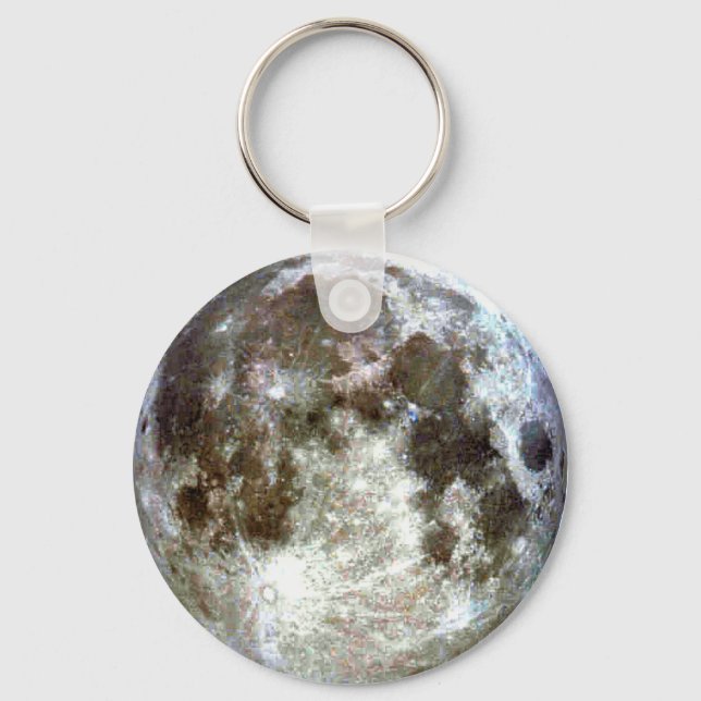 Full Moon Key Ring (Front)