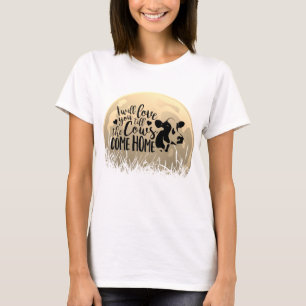 Full Moon Love You Till The Cows Comes Home T-Shirt