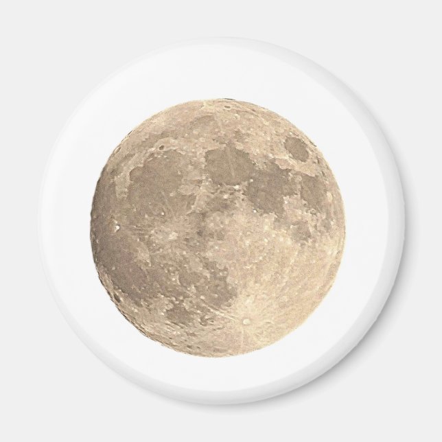 Full Moon Magnet (Front)