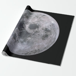 FULL MOON Matte Wrapping Paper