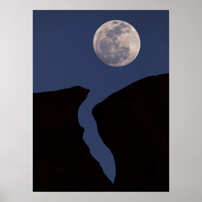 Full Moon | Monument Valley, Arizona Poster (Front)