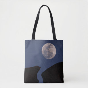 Full Moon   Monument Valley, Arizona Tote Bag