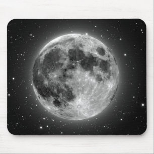 Full Moon Mouse Mat