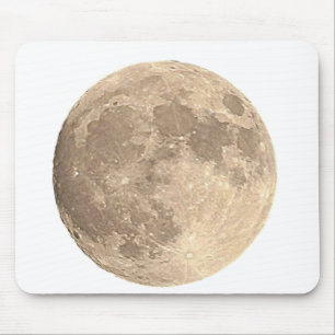 Full Moon Mouse Mat