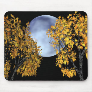Full Moon Mouse Mat