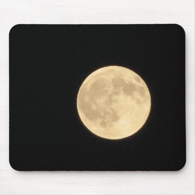 Full Moon Mouse Mat (Front)