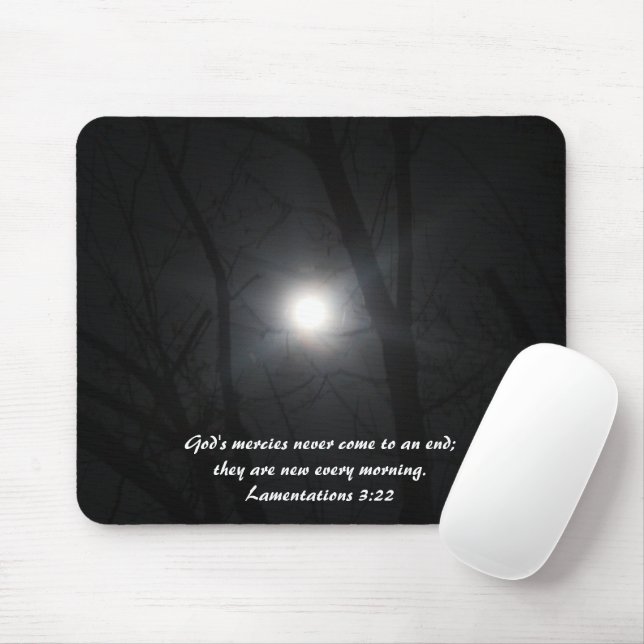 Full Moon Mousepad (With Mouse)