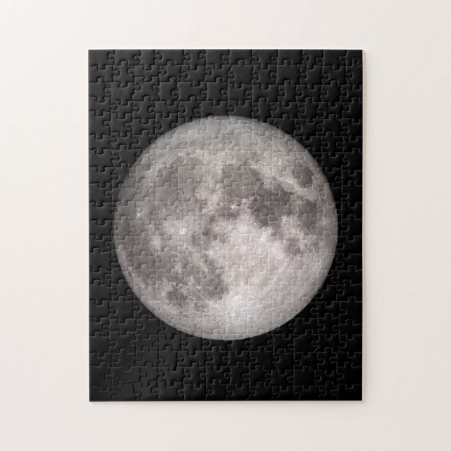 Full moon NASA image jigsaw puzzle (Vertical)