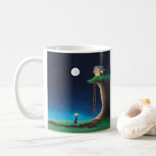 Full Moon Night Sky Coffee Mug