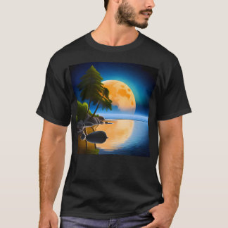 Full Moon Night T-Shirt