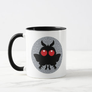Full Moon Of Doom Cute Mothman Cryptid Mug