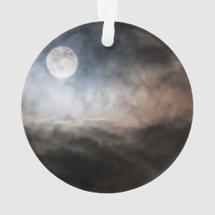 Full moon ornament