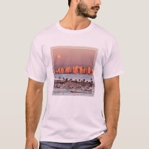 Full Moon over San Diego T-Shirt