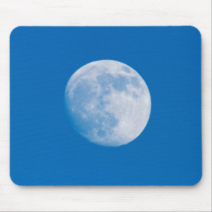 Full Moon Over The City Of Montreal Mouse Mat