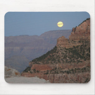 Full Moon over the Grand Canyon Mouse Mat