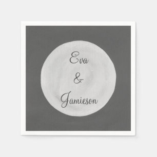 Full Moon Personalised Paper Napkins