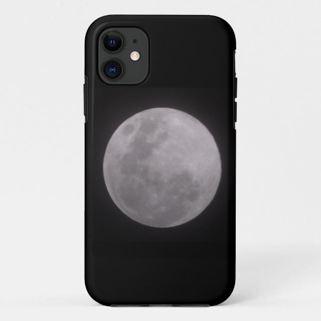 Full Moon Photography Case-Mate iPhone Case (Back)