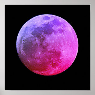 Full Moon Photography Poster print for framing